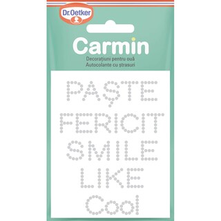 Dr. Oetker | Carmin | Decoratiuni pentru oua autocolante cu strasuri