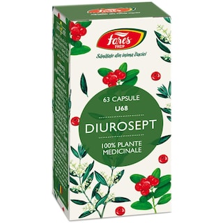 Fares | Diurosept cu merisor, U68, 63 capsule