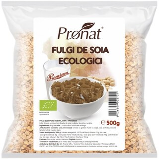 Pronat | Fulgi de soia ecologici  500g