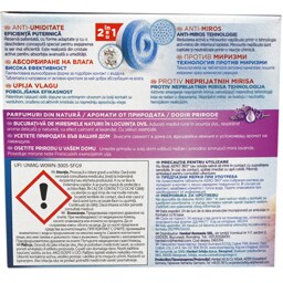 Ceresit | Tablete de rezerva absorbant de umiditate, lavanda, 2 buc.