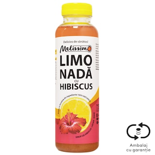 Melissimo | Limonada cu hibiscus 400ml