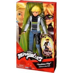 Papusa Fashion Flip Adrien to Cat Noir