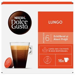 Cafea Lungo, 16 capsule