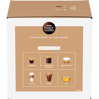 Nescafe | Dolce Gusto | Cafea Cortado Espresso Macchiato, 16 capsule