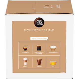 Nescafe | Dolce Gusto | Cafea Cortado Espresso Macchiato, 16 capsule