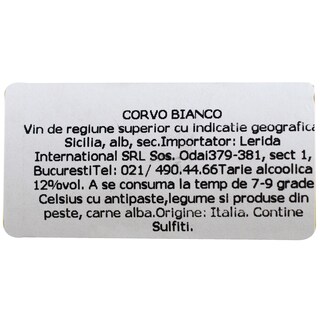 Corvo | Vin alb  0.75l
