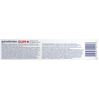 Parodontax | Pasta de dinti Gum+ Breath & Sensitivity 75ml