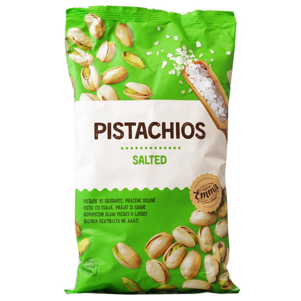 Fistic cu coaja, prajit si sarat 500g (cu card Connect)