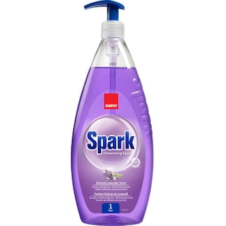 Sano | Spark | Detergent lichid pentru vase cu parfum de lavanda 1L