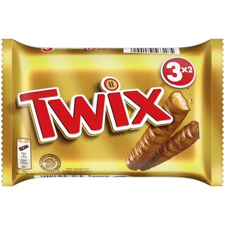 Twix | Baton cu biscuit si caramel invelit in ciocolata cu lapte 3x50g