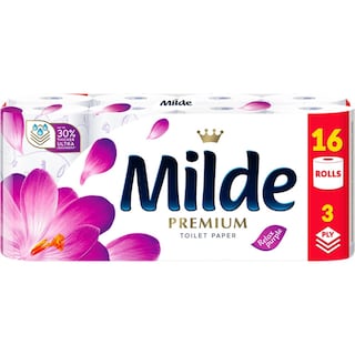 Milde | Hartie igienica Relax Purple 3 straturi 16 role
