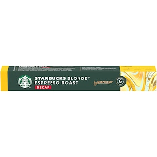 Starbucks | Cafea Blonde Espresso Roast decafeinizata, 10 capsule