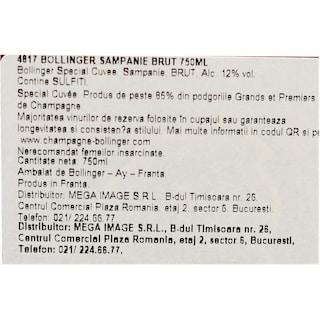 Bollinger | Sampanie 0.75L