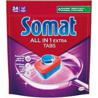Somat | All in One | Detergent pentru masina de spalat vase 24 tablete