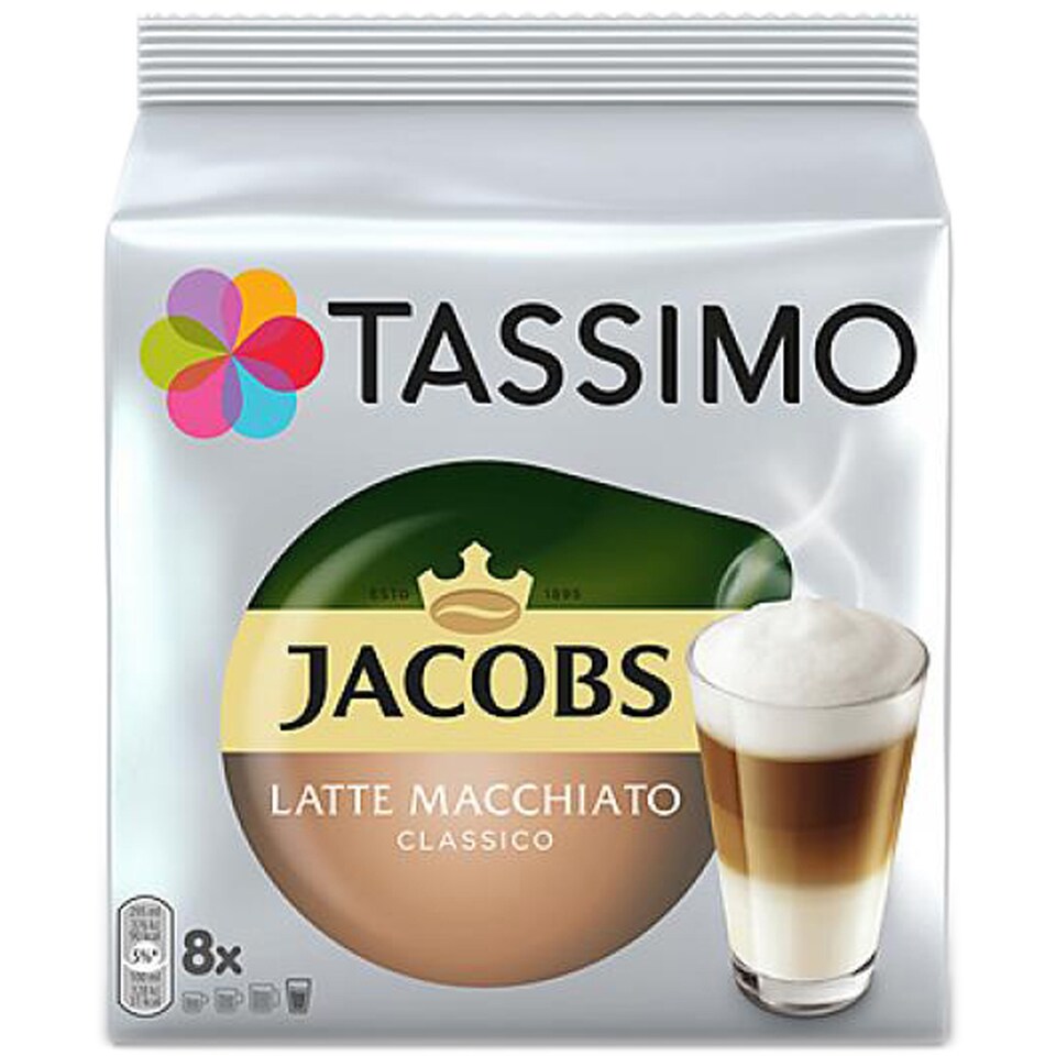 Cafea Latte Macchiato, 2x8 capsule (cu card Connect)
