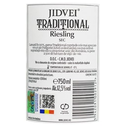 Jidvei | Traditional | Vin alb sec Riesling 0.75L