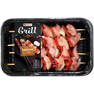 Mega Grill | Frigarui din pulpa de pui cu ceapa si ardei