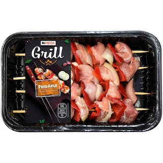 Mega Grill | Frigarui din pulpa de pui cu ceapa si ardei