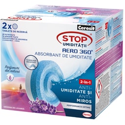 Ceresit | Tablete de rezerva absorbant de umiditate, lavanda, 2 buc.