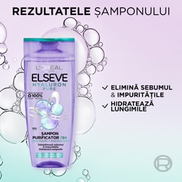 Elseve | Sampon purificator Hyaluron Pure 250ml
