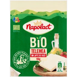 Napolact Bio | Telemea bio din lapte de vaca 150g