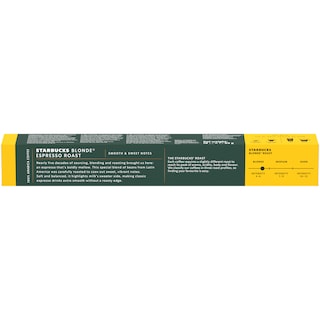 Starbucks | Cafea Espresso Blonde, 10 capsule