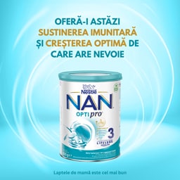 NAN Optipro | Lapte praf Optipro 3, intre 1-2 ani 400g