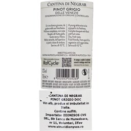 Cantina Di Negrar | Vin alb Pinot Grigio 0.75L