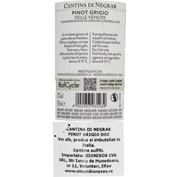 Cantina Di Negrar | Vin alb Pinot Grigio 0.75L