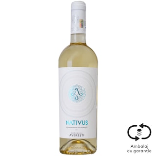 Nativus | Vin alb sec Chardonnay de Averesti 0.75L