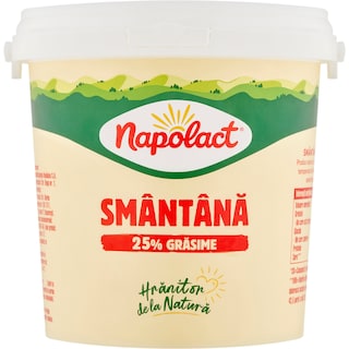 Napolact | Smantana 25% grasime 850g