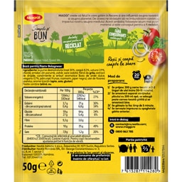 Maggi | Ideea zilei | Baza pentru Paste Bolognese 50g