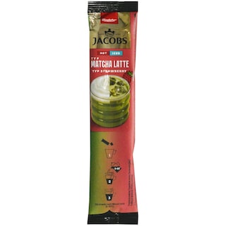 Jacobs | Bautura instant Matcha Latte Strawberry 14.5g