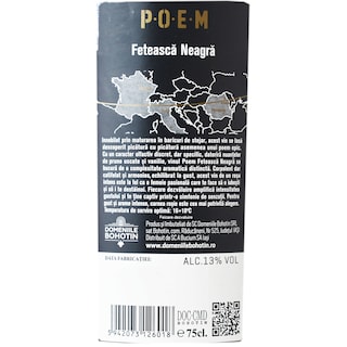 Poem | Vin rosu Feteasca Neagra 0.75l