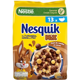 Nesquik | Cereale cu ciocolata si vanilie 400g
