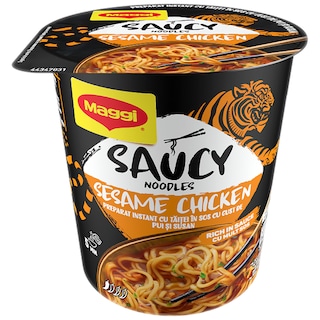 Maggi | Magic Asia | Preparat instant cu taitei in sos cu gust de pui si susan 75g