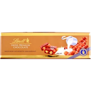 Lindt | Ciocolata cu lapte si alune 300g