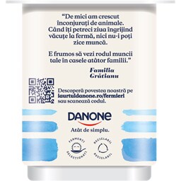 Danone | Iaurt natural 3.5% grasime 130g