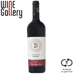 Domeniul Bogdan | Reserva | Vin rosu ecologic Syrah 0.75L