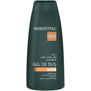 Gerovital | Men | Gel de dus Wild 3in1 400ml