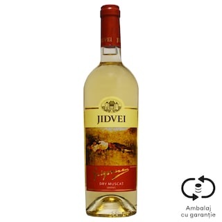 Vin alb demisec Dry Muscat 0.75L