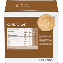 Nescafe | Dolce Gusto | Cafea Cafe au lait, 16 capsule