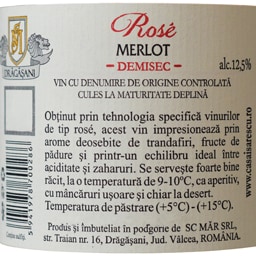 Casa Isarescu | Vin rose Merlot 0.75l