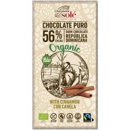 Ciocolata neagra bio cu scortisoara 100g