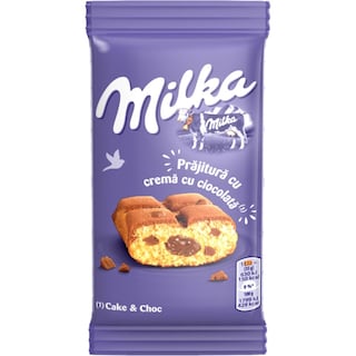 Milka | Prajitura cu crema cu ciocolata 35g