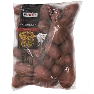 Cartofi rosii, import  5kg