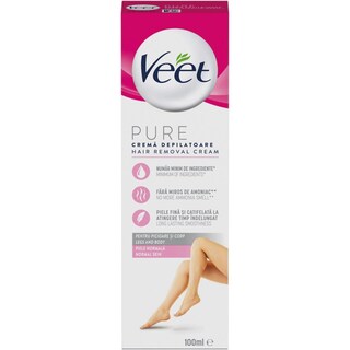 Veet | Crema depilatoare pentru picioare si corp 100ml
