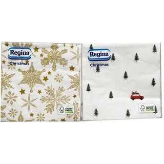 Regina | Servetele pentru Craciun, 3 straturi, 15 buc.