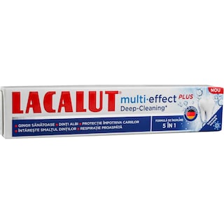 Lacalut | Pasta de dinti Multi Effect Deep Cleaning 75ml