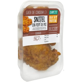 Mega Apetit | Snitel din piept de pui  210g